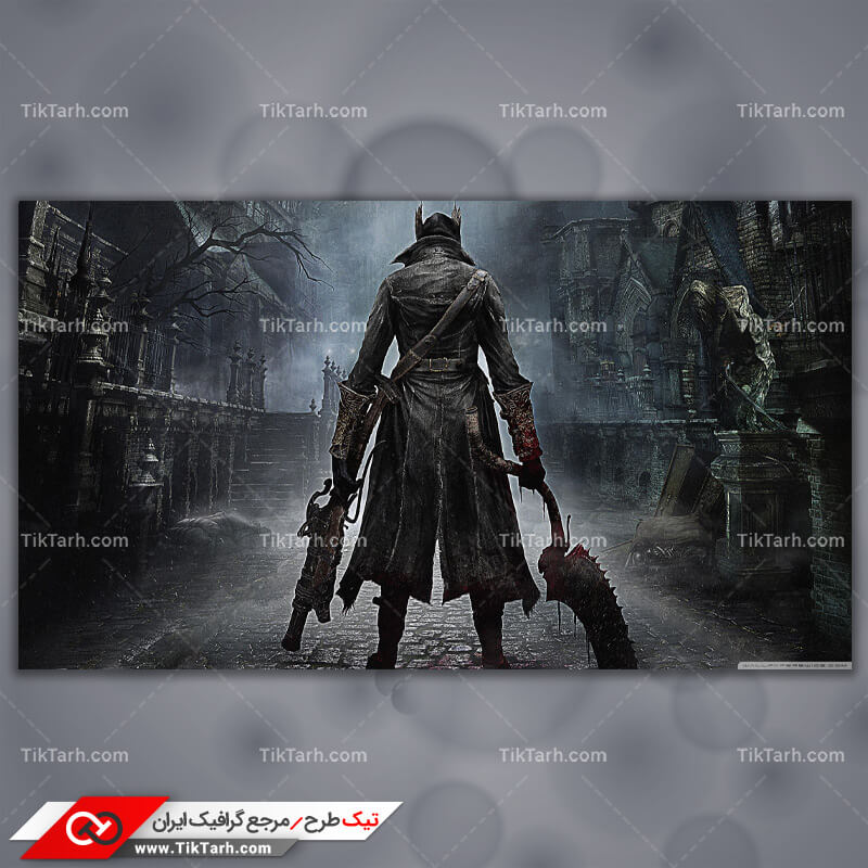 تصویر با کیفیت بازی bloodborne