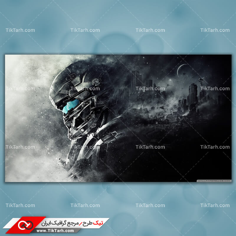 تصویر با کیفیت بازی halo 5 guardians concept art