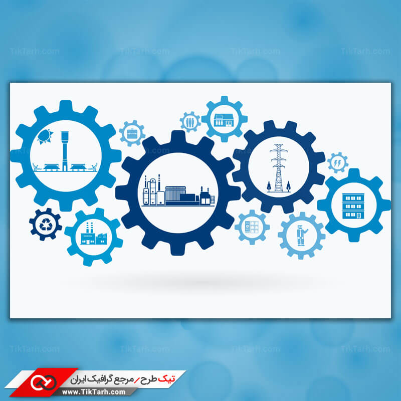 وکتور مفهومی کسب وکار