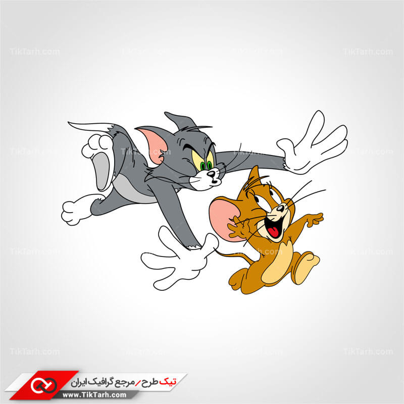 دانلود طرح لایه باز شخصیت کارتونی جری موشه