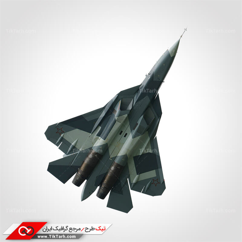دانلود طرح لایه باز با کیفیت هواپیمای جنگنده شکاری دو موتوره