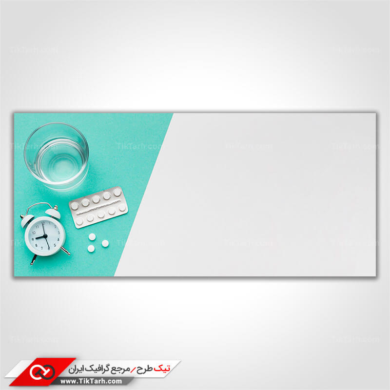عکس گرافیکی با کیفیت مصرف به موقع دارو