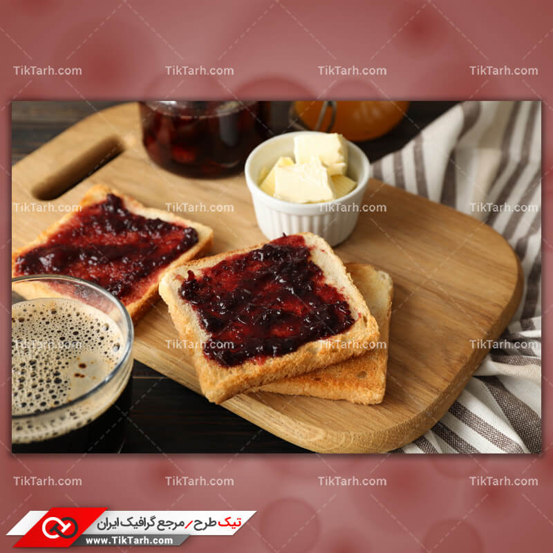 عکس با کیفیت مربا و کره