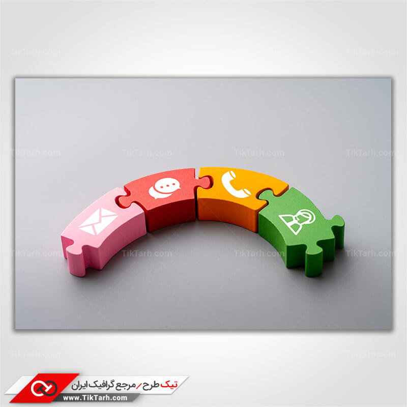 دانلود عکس با کیفیت آیکون های اطلاعات تماس