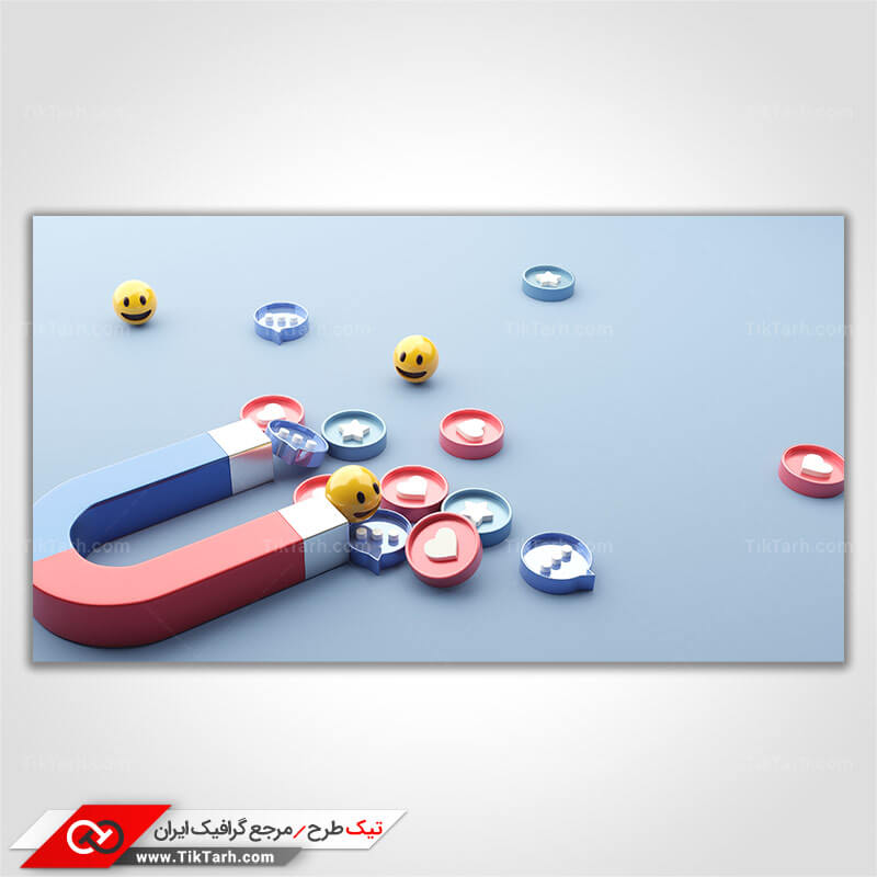 عکس با کیفیت آیکون ها و اموجی ها