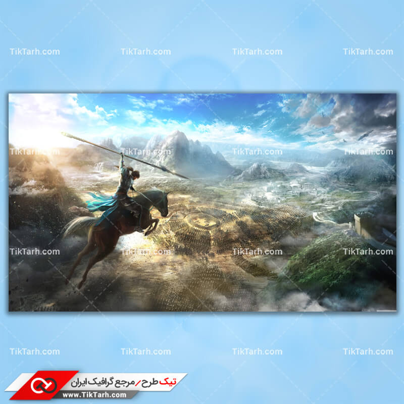 تصویر با کیفیت بازی dynasty warriors 9 key art