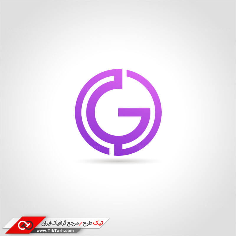 دانلود طرح لایه باز لوگو حرف لاتین G