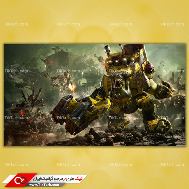تصویر با کیفیت بازی warhammer 40000 dawn of war 3