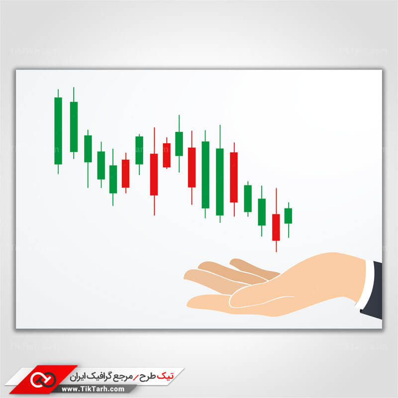 پس زمینه طراحی با طرح کندل مثبت