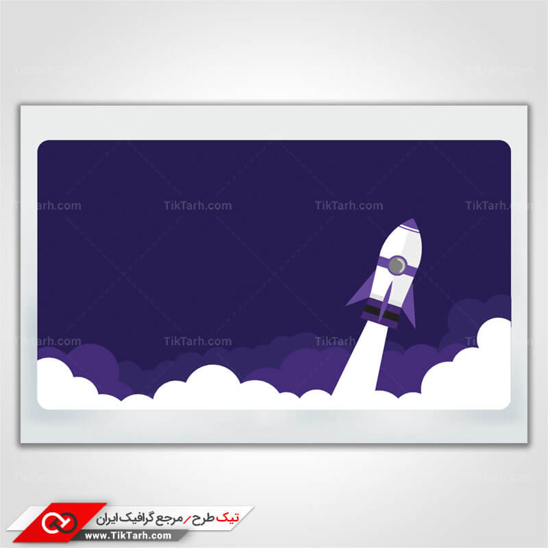 پس زمینه طراحی با طرح شاتل فضایی