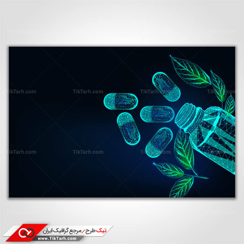 دانلود پس زمینه طراحی با طرح داروی گیاهی