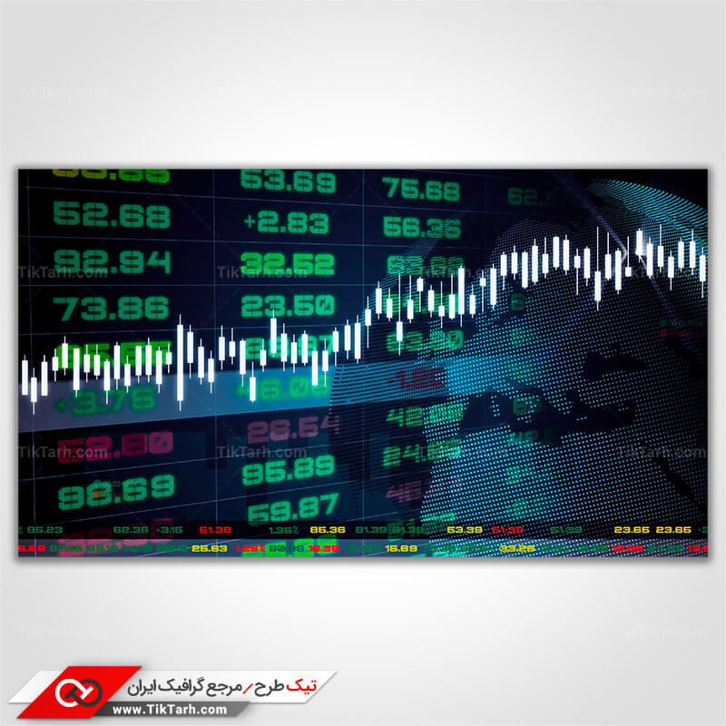 تصویر لارج فرمت بورس و کندل