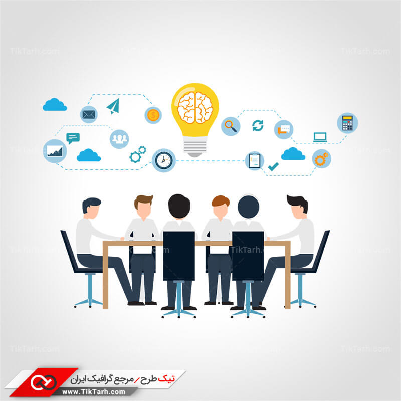 دانلود کلیپ آرت جلسه کاری