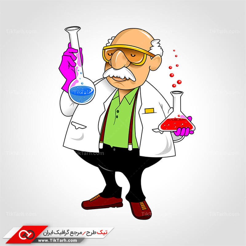 دانلود کلیپ آرت شیمی دان