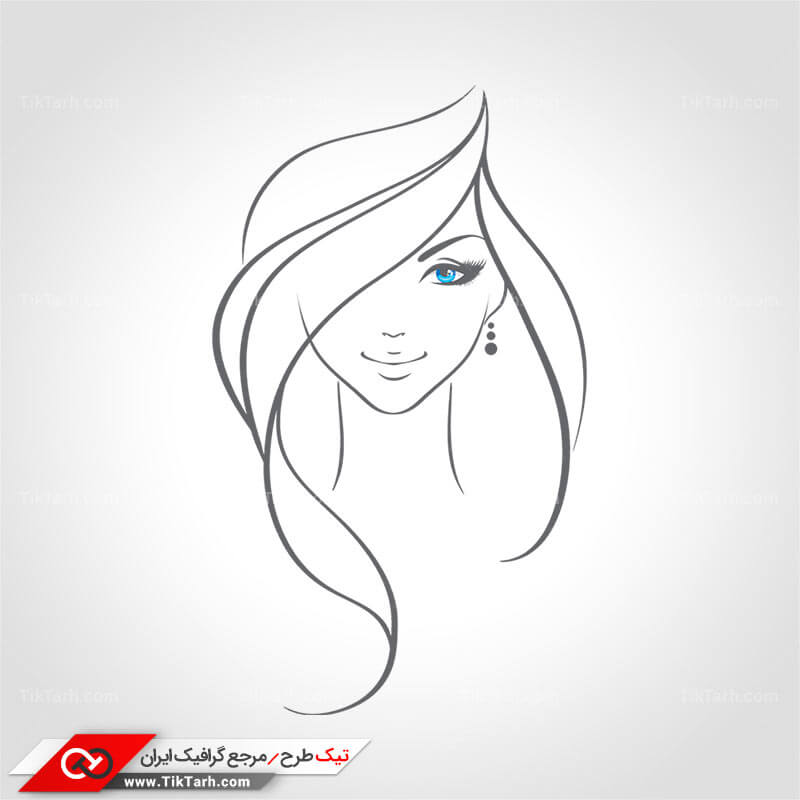 دانلود کلیپ آرت از چهره دختر
