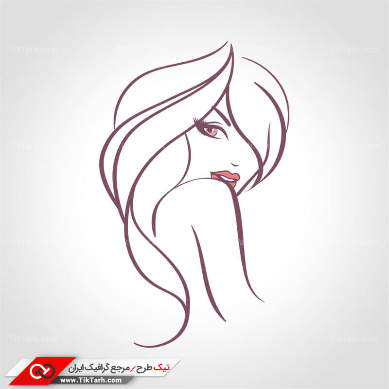 دانلود کلیپ آرت با طرح چهره دختر و آرایش