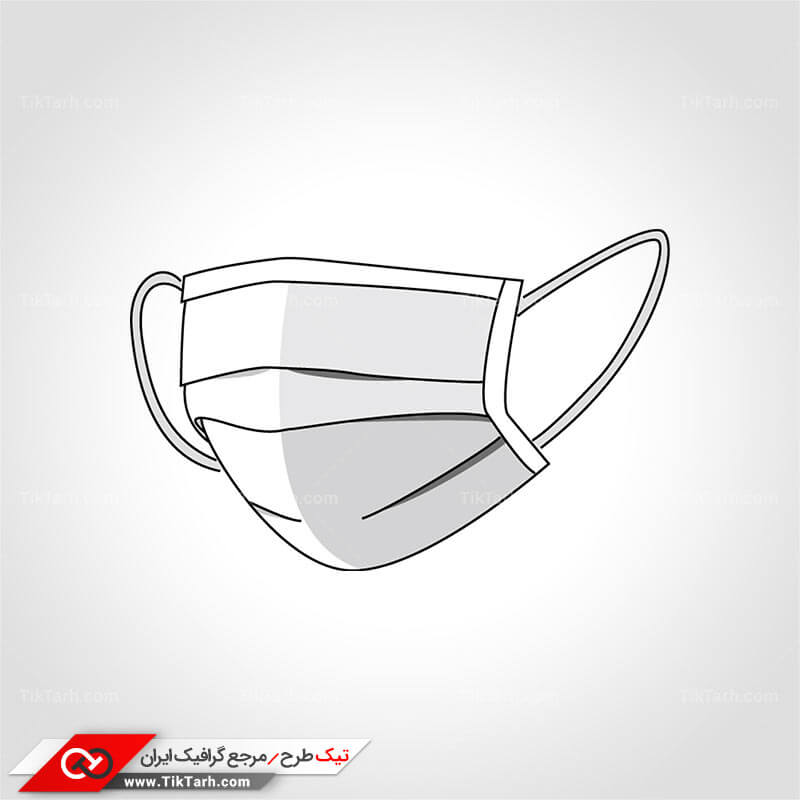 دانلود کلیپ آرت ماسک سفید