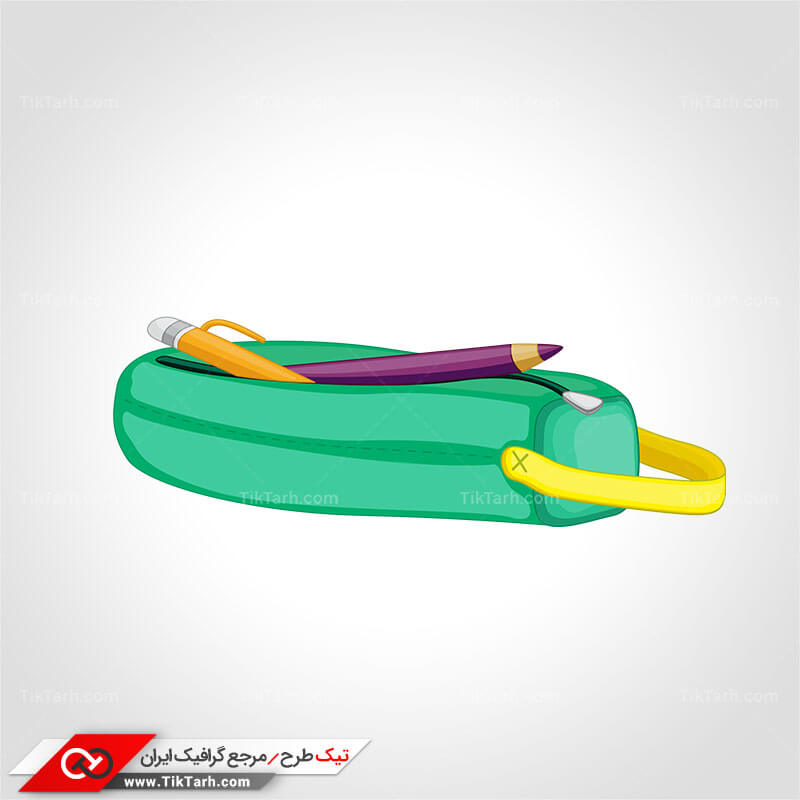 دانلود کلیپ آرت جامدادی سبز