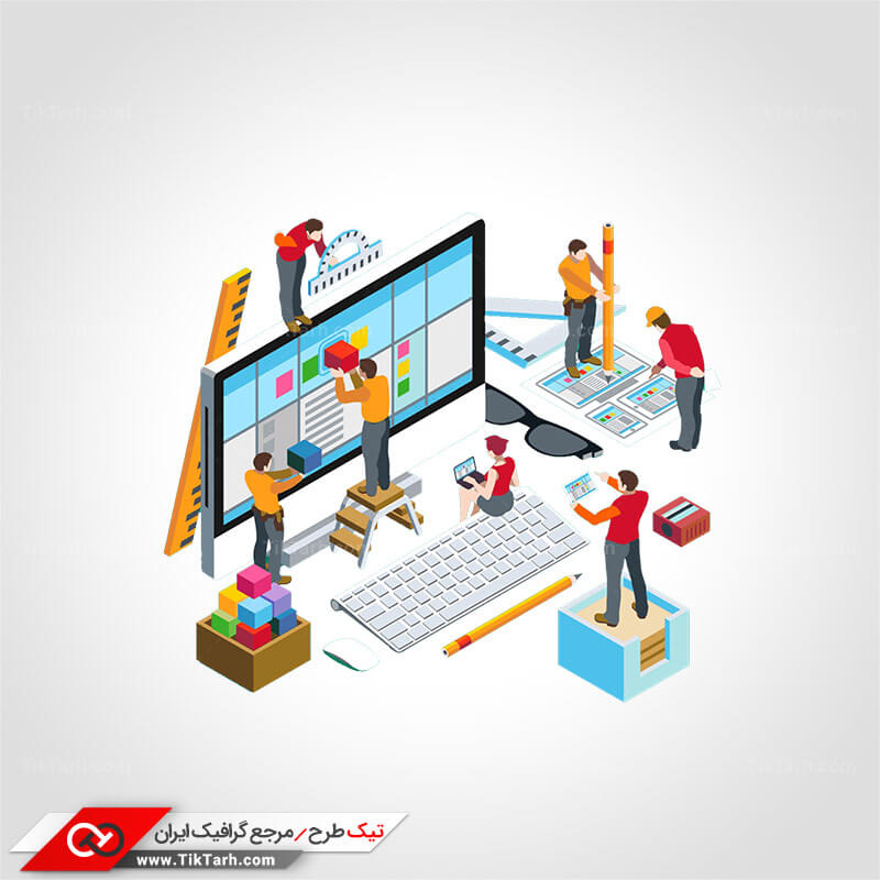 دانلود کلیپ آرت با طرح تعمیرات سایت