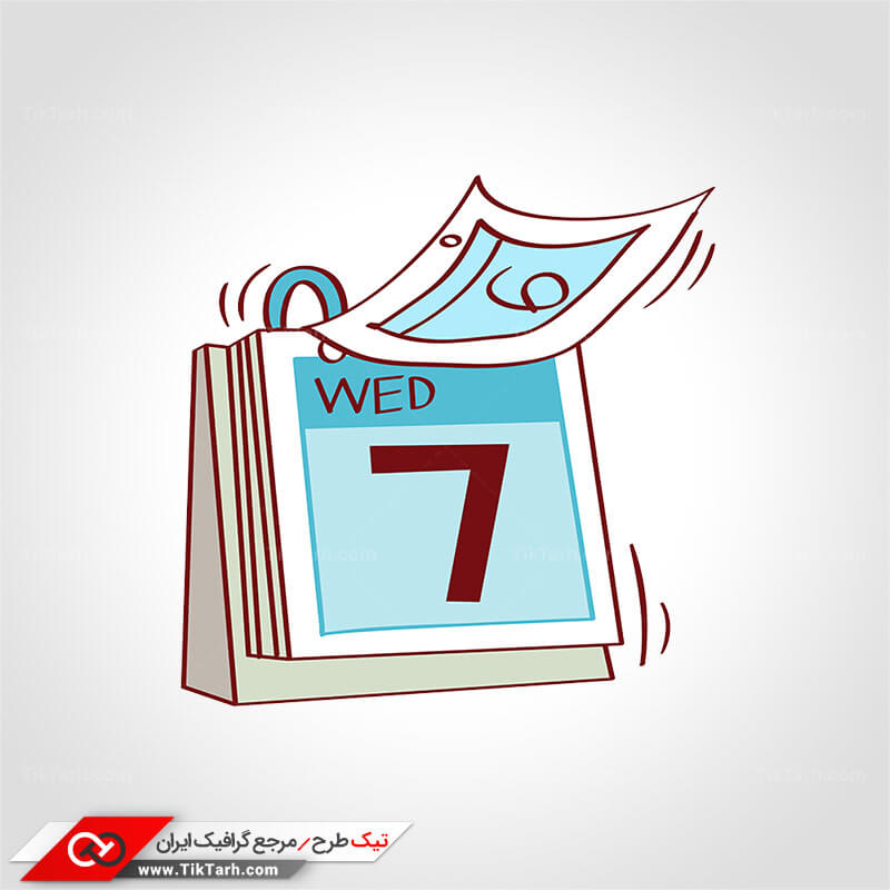 دانلود کلیپ آرت تقویم