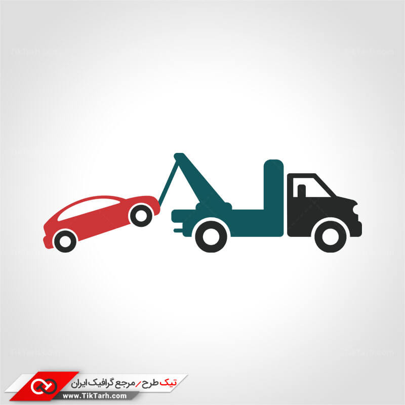 دانلود کلیپ آرت جرثقیل یدک کش