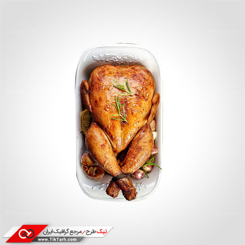 دانلود طرح گرافیکی مرغ سوخاری