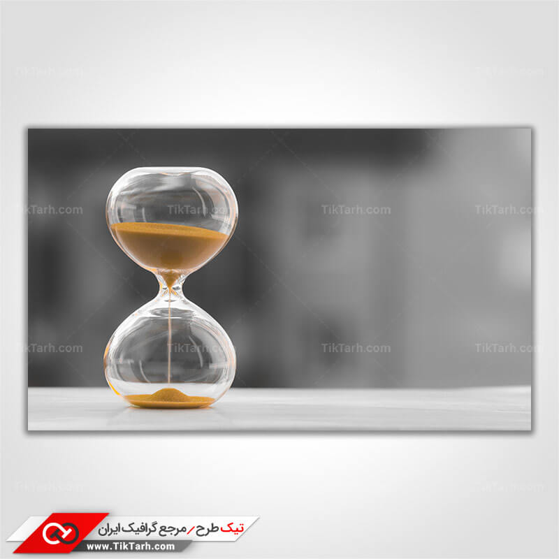 تصویر با کیفیت ساعت شنی