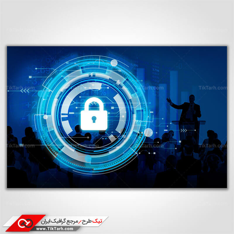 دانلود عکس با کیفیت قفل امنیتی