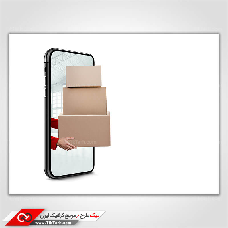 تصویر با کیفیت حمل کالا با روش اینترنتی