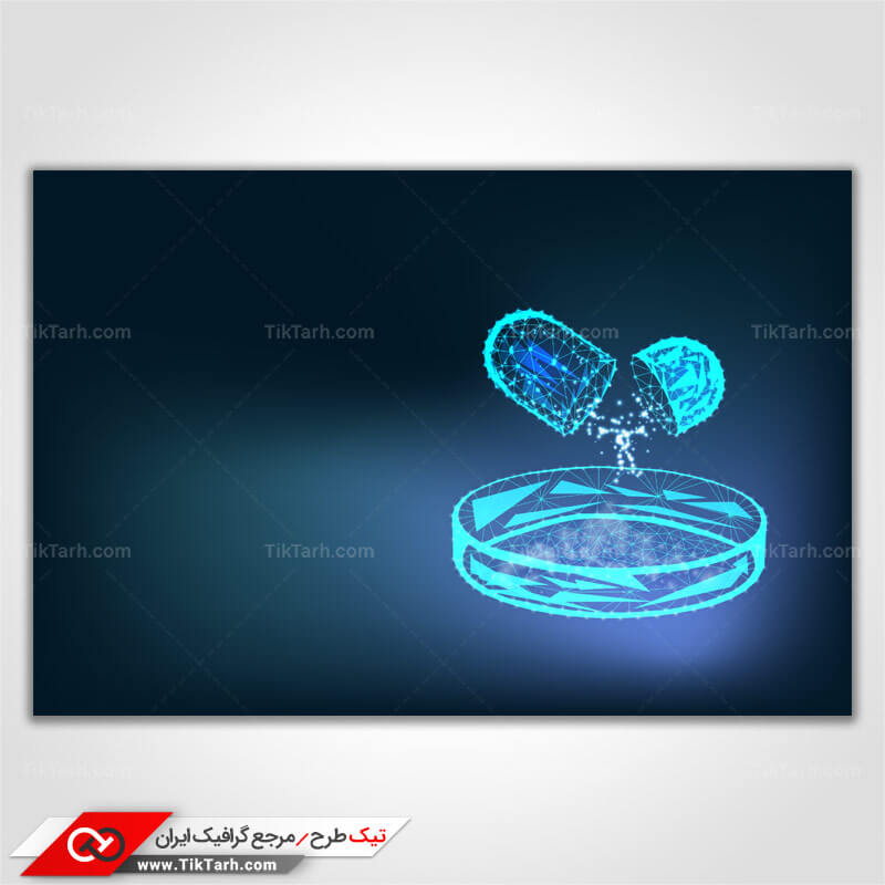 دانلود پس زمینه طراحی کپسول