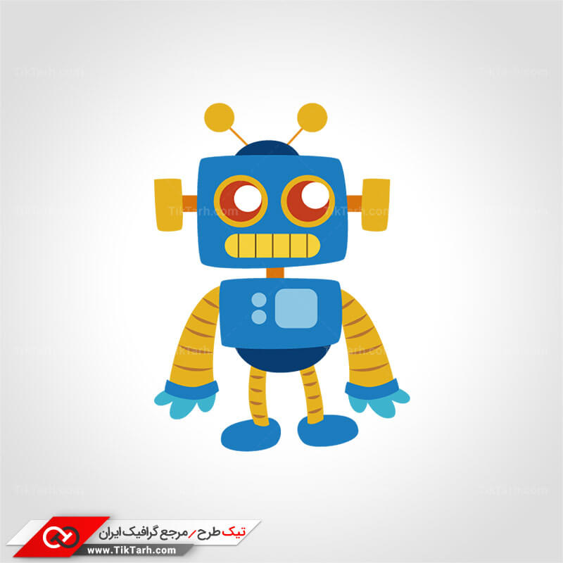 دانلود طرح گرافیکی کلیپ آرت آدم آهنی