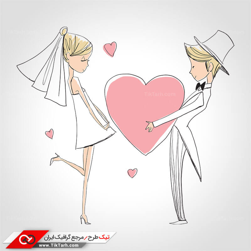 طرح کلیپ آرت عروس و داماد