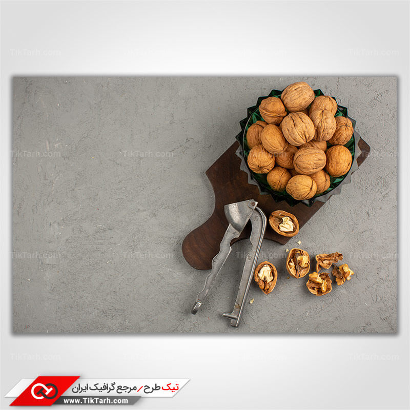 دانلود تصویر باکیفیت و زیبای گردو و مغزگردو