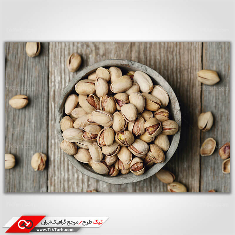 تصویر گرافیکی با کیفیت پسته