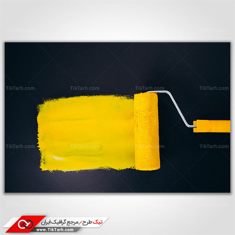 دانلود تصویر با کیفیت غلطک رنگ