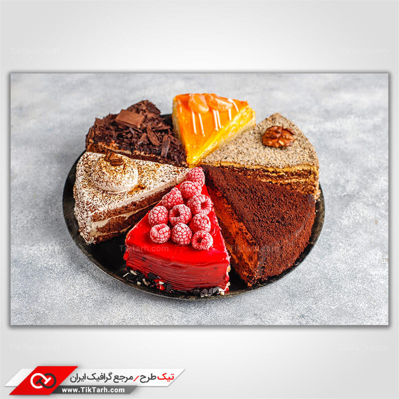 دانلود عکس گرافیکی با کیفیت کیک تولد