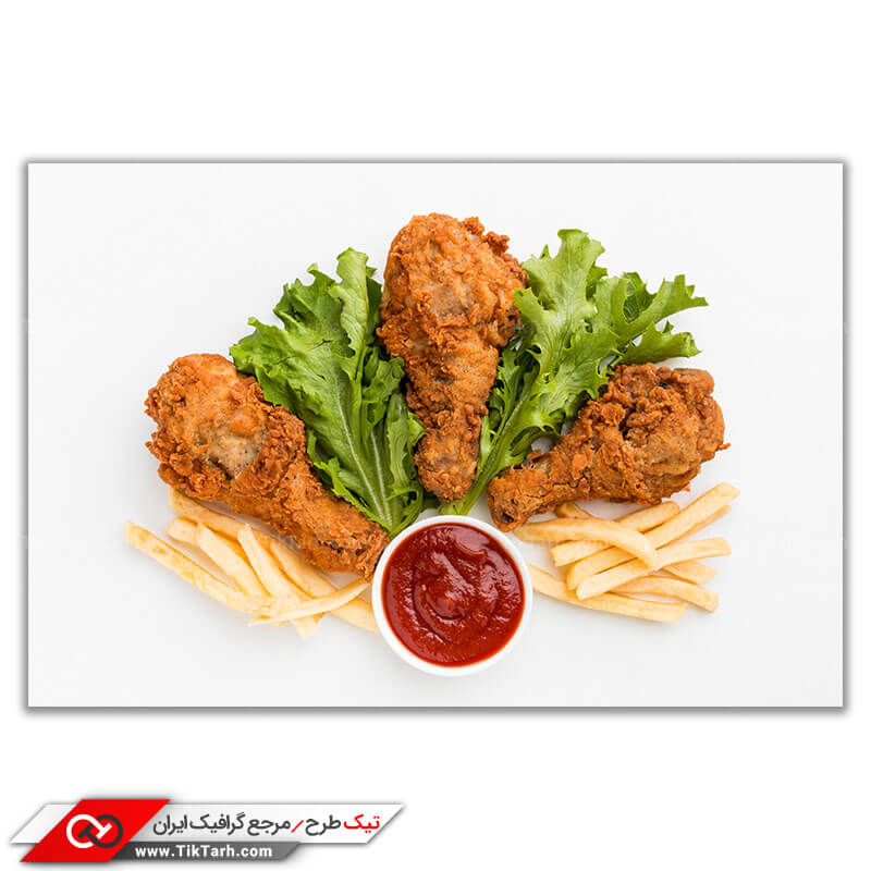 تصویر با کیفیت کتف سوخاری با مخلفات