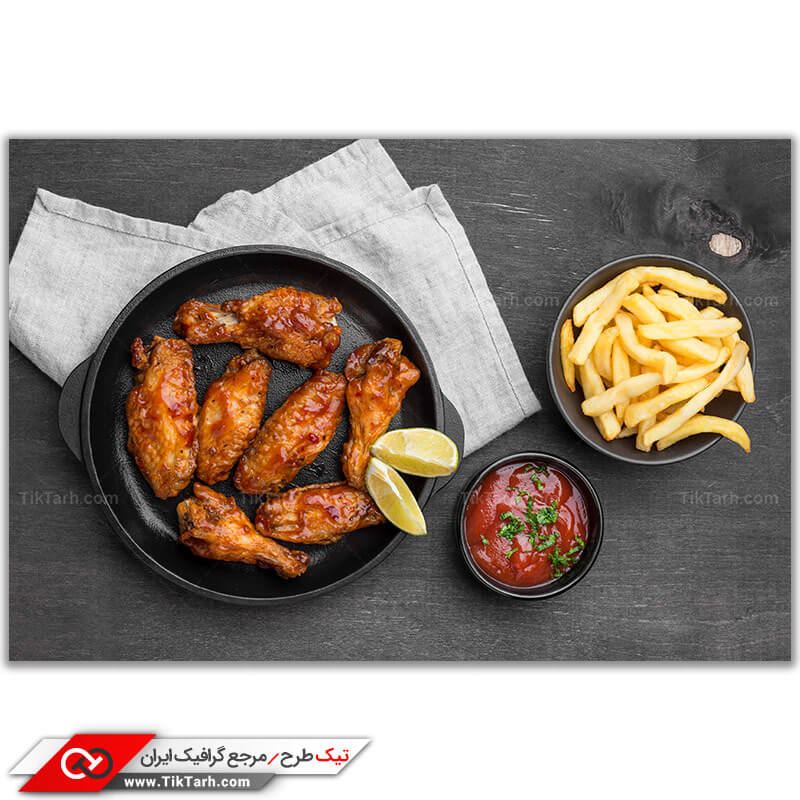 تصویر با کیفیت بال و کتف سوخاری