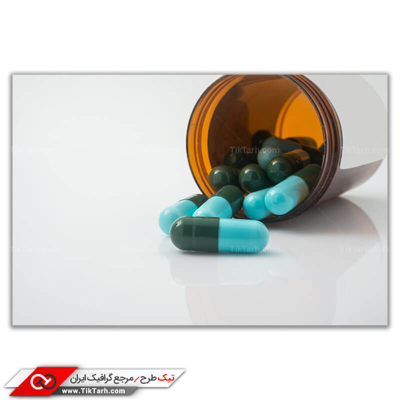 تصویر باکیفیت قرص کپسولی