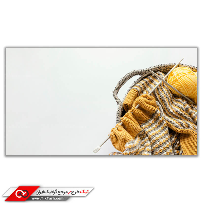 دانلود تصویر با کیفیت لباس بافتنی و کاموا