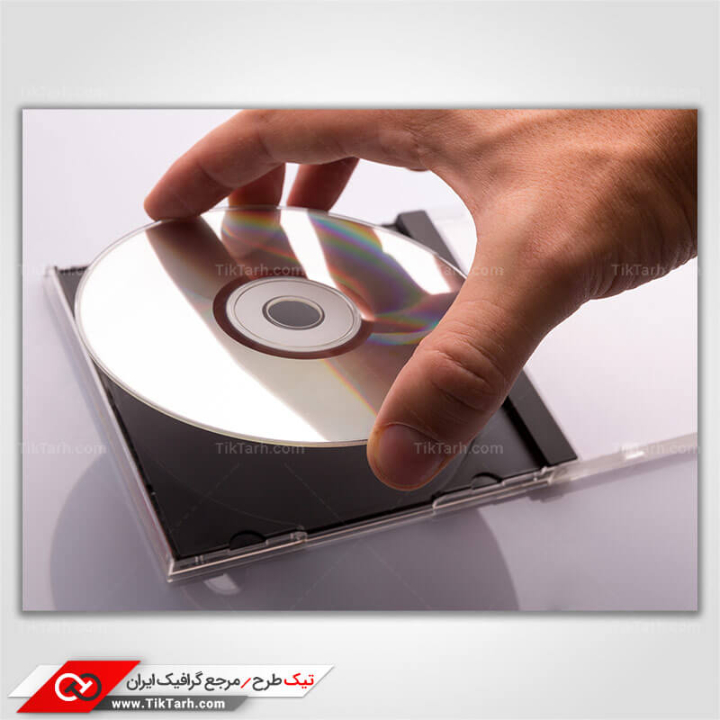 تصویر باکیفیت از لوح فشرده