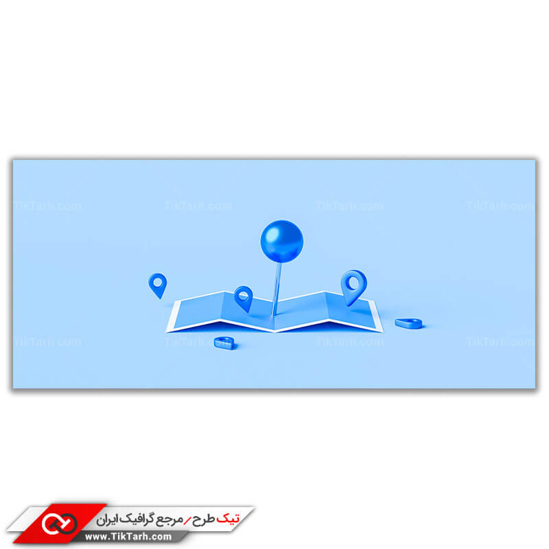دانلود تصویر گرافیکی مکان یاب