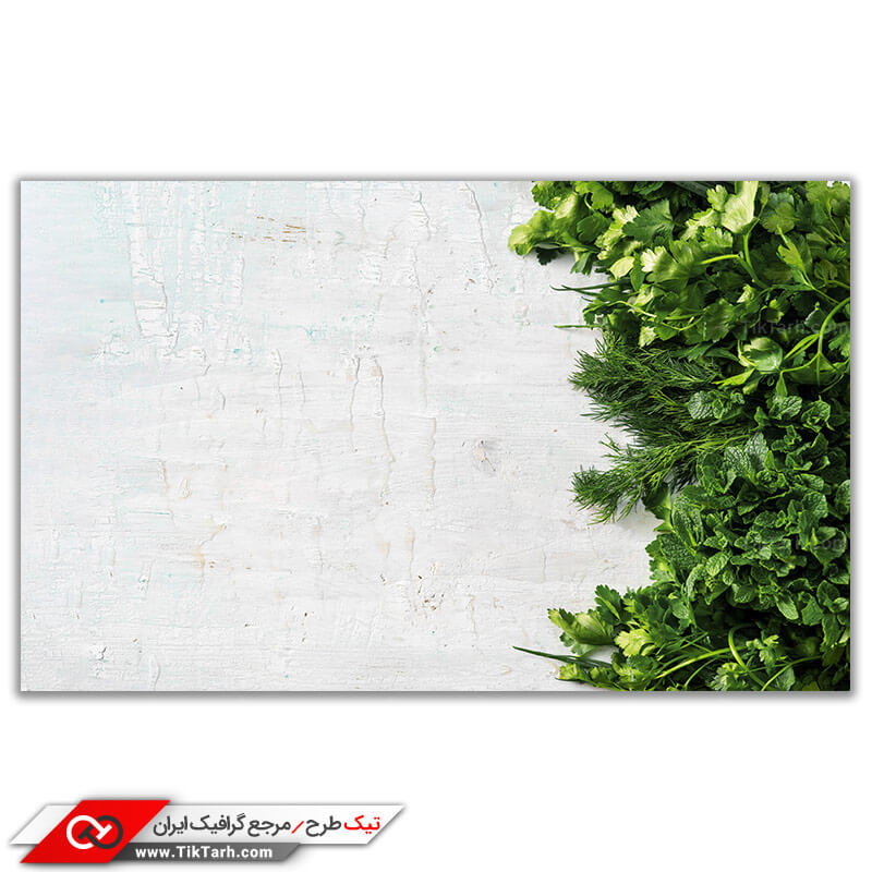 تصویر باکیفیت از سبزی جعفری