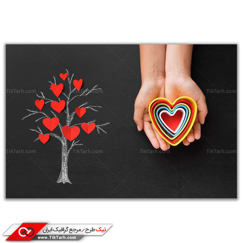 دانلود عکس با کیفیت درخت قلب