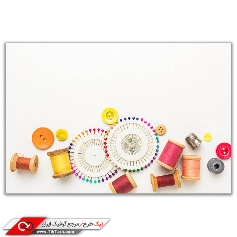 تصویر باکیفیت وسایل خیاطی