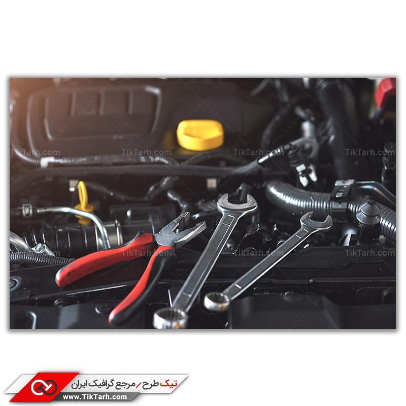 دانلود تصویر گرافیکی تعمیر خودرو