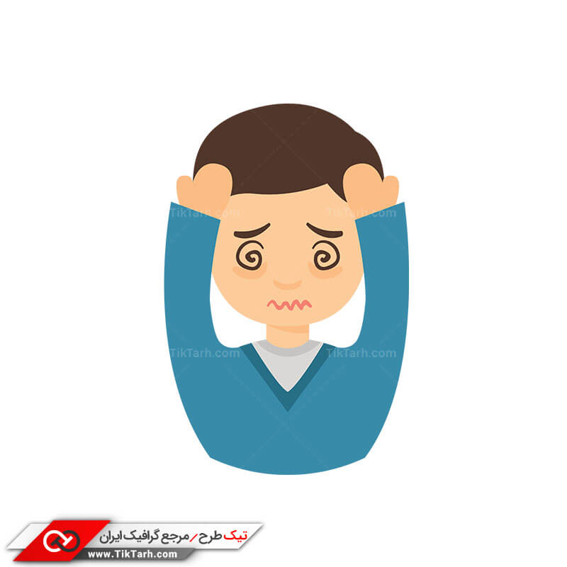 طرح کلیپ آرت سرگیجه