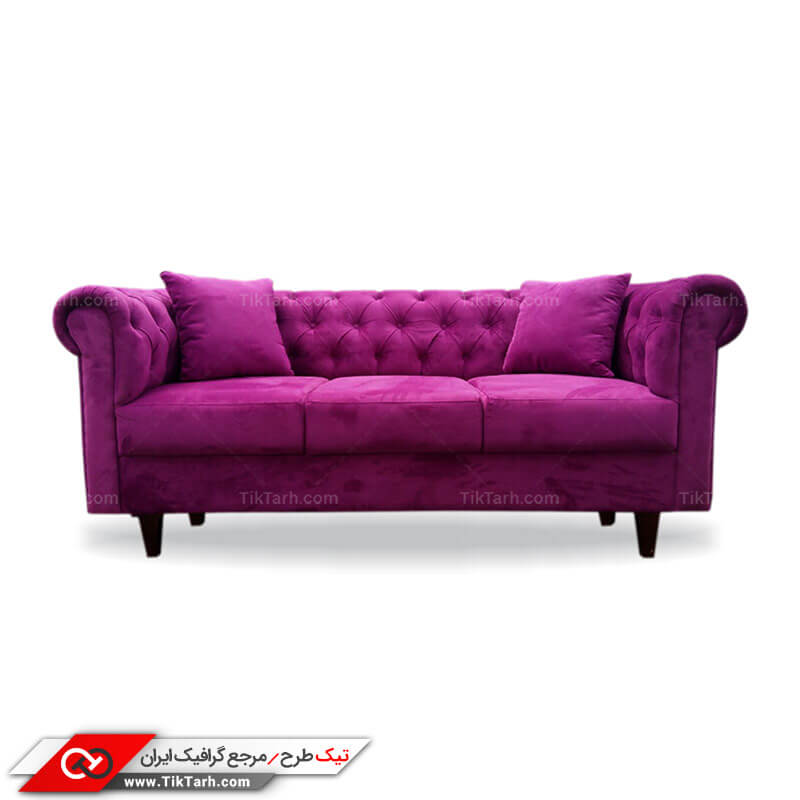 دانلود طرح گرافیکی مبل سه نفره راحتی