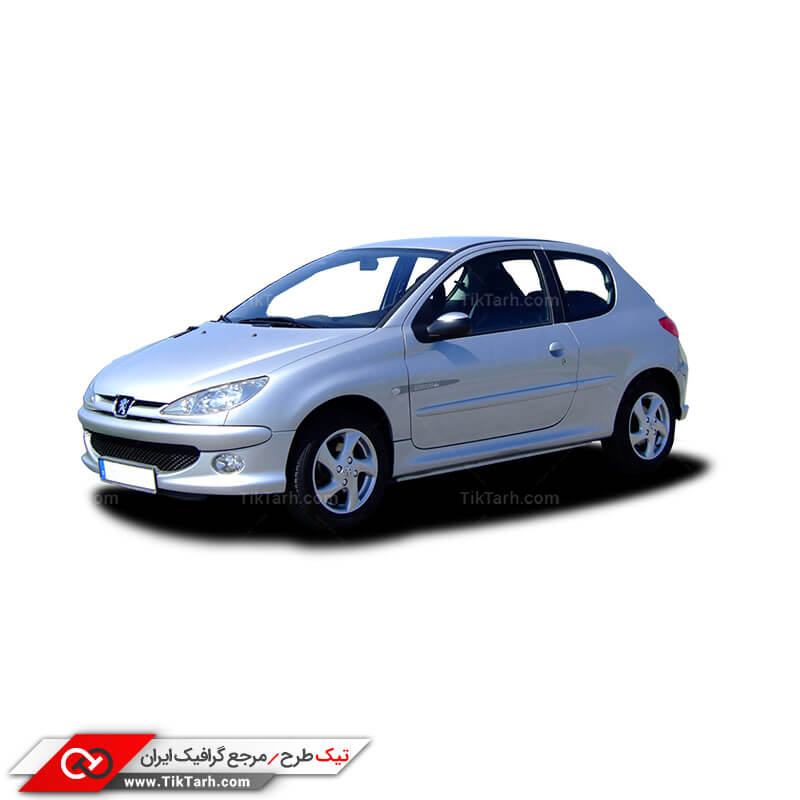 دانلود طرح گرافیکی خودرو پژو 206