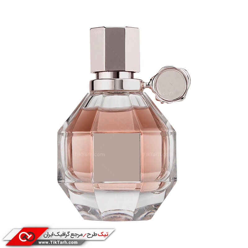 طرح گرافیکی ادکلن زنانه